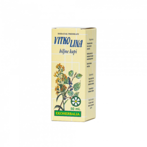 Vitkolina biljne kapi